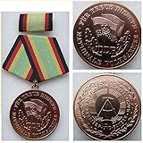 abzeichen sed parteitag NVA DDR SED MfS FDJ -Artikel Unbekannt NVA Verdienstorden Für Treue Dienste in Bronze mit Blanko Urkunde, SED,Volksarmee,