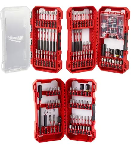 Milwaukee Shockwave Schlagschrauber-Bit-Set, 74-teilig – Extrem Langlebig & Für Höchste Belastung