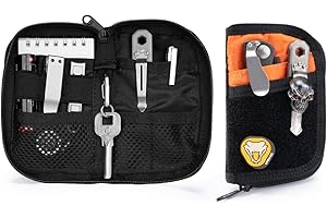 VIPERADE VE10 EDC Multitool Etui Organizer Wielofunkcyjne Trwałe narzędzie nylonowe Kieszonkowe etui Narzędzia Pochwa Nóż Pochwa na latarkę Obsadka do pióra Outdoor-Aktivitäten (PomarańCzowy)