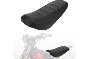 IUVWISN Dirt Bike Seat Cover Motorcycle Soft Anti-Slip Pad Rubber Fit for Surron Sur Ron Seat Light Bee S/X Electric Bike EBike Black
