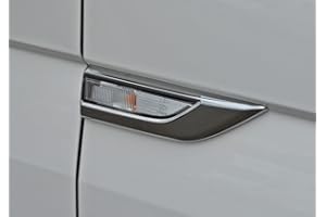 ALVM PARTS & ACCESSORIES Chrome Indicator Surround Trim Covers To Fit T6 Transporter (2016+)