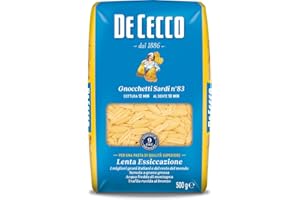 DE CECCO Gnocchetti Sardi N°83 Pâtes Longues 500 g
