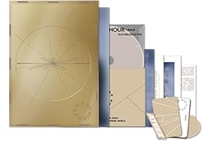 GENERICO ATEEZ - 11th Mini Album [GOLDEN HOUR : Part.2] (FOR Ver.) Photobook + Logo Sticker + Ornament + Photocard + Disc + Textcard + Postcard + Folded Poster + 2 Pin Badges + 4 Extra Photocards