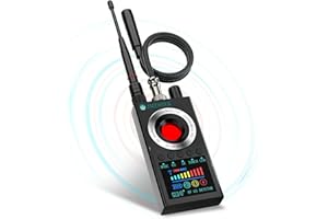 JMDHKK Anti Spy Detector, Bug Detector, Hidden Camera Detectors,Camera Detector, GPS Detector,Bug Sweeper for GPS Tracker GSM Listening Device Hidden Camera Laser in office car or meeting or hotel