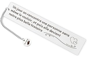 LERDRTUIN Cadeau Saint Valentin Femme St Valentin Femme Cadeau Marque Page Homme Amour Cadeau Saint Cadeau Saint Valentin Pour Homme Cadeaux Couple Cadeau Mariage Cadeau Pour Son Copain Copine