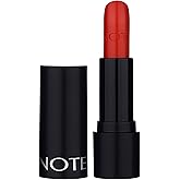 Note Cosmetics Deep Impact Lipstick 12 Flaming Heart Red Kremsi Dokulu Yarı Parlak Ruj, Kırmızı
