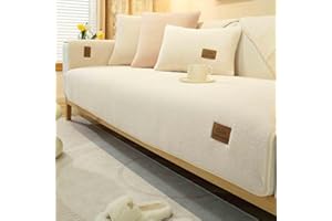 SUNNYMI LIFE Sofa Cover, Couch Cushion Covers, Chenille Fabric Furniture Protector for Pets, Dog, Washable Non Slip Soft Couch Cover for Cats, Pets, Livingroom Deal Of The Day Clearance Clearance Deals #2