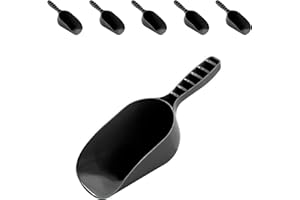 etree Large Handy Scoop - 5 Pcs - Black