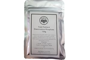HUGSTER Yeast Nutrient - Various Weights - Diammonium Phosphate (DAP) for Beer, Wine & Cider Making - Home Brewing (100)