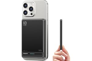 Kuulaa Ultra Slim do Magsafe Powerbank, 10000mAh Magnetic Wireless Power Bank z 20W USB C Szybkie Ładowanie, Magnetyczna Bezprzewodowa Przenośna Ładowarka do iPhone 17 16 15 14 13 12 Pro Max Plus