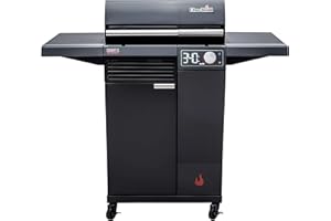 Char-Broil SMART-E Barbecue électrique - E-POWER jusqu’à 370 °C, Contrôle Précis de la Température, Fonction de Nettoyage