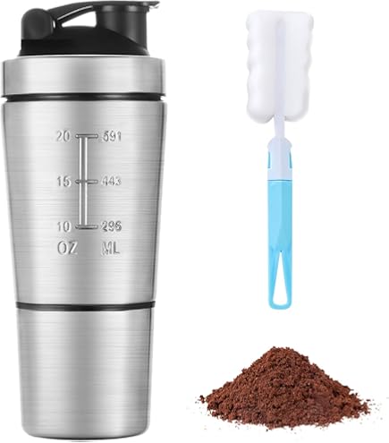 NHQZ Miscelatore Sfera In Acciaio Inox,Shaker Acciaio,Miscelatore Metallo Molla Per Bottiglia Tazza,Protein Shaker Sfera,shaker Per Proteine, (3,2 * 3 cm), 8 pezzo