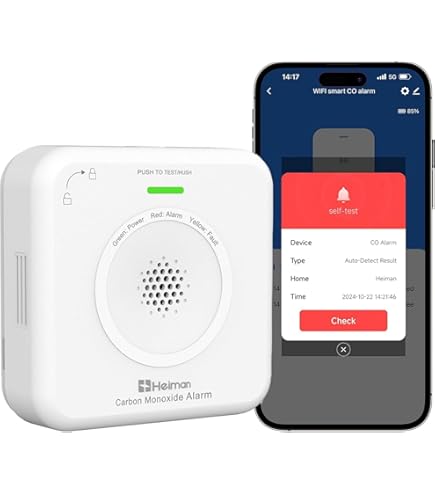 Tuya WiFi Rilevatore Di Fumo Rilevamento Di Temperatura E Umidà 3 In1 Protezione Antincendio Sensore Rilevatore Di Fumo Smart Life Vigile Del Fuoco - Foto 6