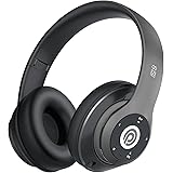 Prtukyt Wireless Headphones Over Ear, [52 Hrs Playtime] Bluetooth Headphones, 6EQ Modes, Foldable Bluetooth Headset Built-in 