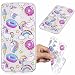 Produktbild LMAZWUFULM Hülle für Honor 6A (5,0 Zoll) Ultra Dünn Weiche TPU Silikon Schutzhülle Essen und Einhorn Pferd Muster Transparent Handyhülle Flexible Rückschale Cover für Honor 6A
