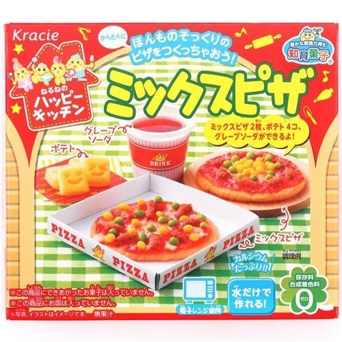 Preisvergleich Produktbild Happy Kitchen Mini Pizza Kracie Popin' Cookin' DIY candy by Kracie