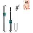 Leogony 4D Silk Fiber Lash Mascara UK, 2 In 1 Waterproof Lengthening Mascara