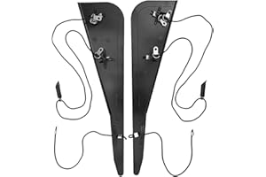 SISINKAL Kit di riparazione per montante C per tettuccio cabriolet per BMW E46 Serie 3 Cabrio Soft Top, parti di ricambio in metallo nero compatibile con OEM 54317135351