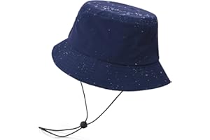 TAGVO Gorra de Pescador Impermeable Sombrero de Sol Plegable Sombrero de Sol al Aire Libre Mujer Sombrero de Verano Visor 56-64CM