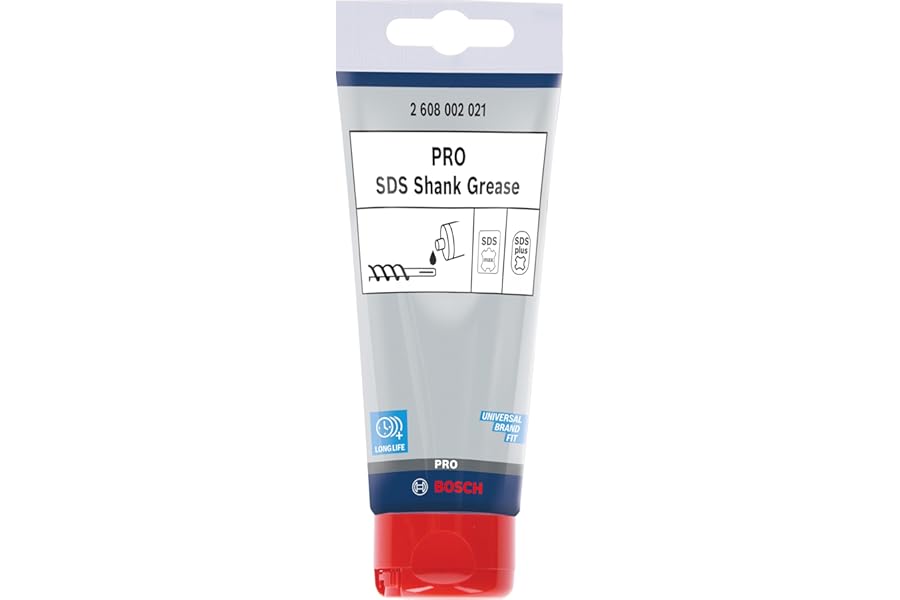 Bosch 1x PRO Grease for Drill and Chisel Shank Ends (Ø mm, Professional Accessory Rotary Hammer Drill, Demolition Hammer)