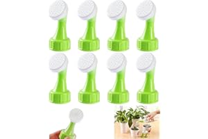 ORYIAH 8 Unidades De Regadera Para Botellas, Botella De Plástico Superior Para Plantas, Accesorio De Riego Portátil Para Botellas De Riego Y Espiga, Adecuado Para Plantas En Macetas Cómodas
