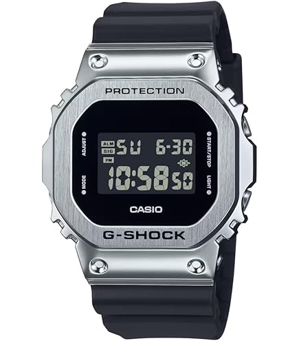 Casio G-Shock GM-5600UB-1JF [G-Shock Metal Bezel GM-5600] : Amazon