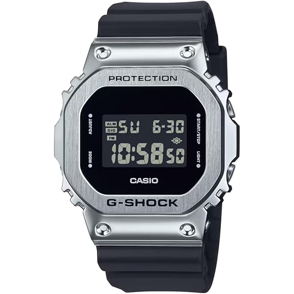 G-Shock by Casio Men's Standard Digital GMW-B5000-D1 Watch Silver