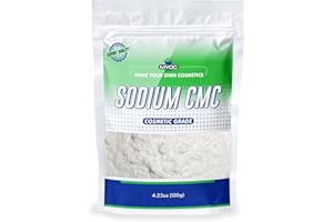 Myoc Sodium CMC Powder - 120 Gm, Pure Carboxymethyl Cellulose Sodium Powder, Raw Material | CMC Powder for Cosmetic Products, Paints, Household Products and Laundry Items | Non-GMO, Paraben Free