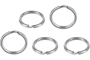 Auroris - Schlüsselringe aus Edelstahl - Größe wählbar