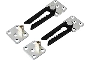 Gedotec Connecteur de meubles meubles rembourrés Connecteur de canapé - TYPE DA | Support à accrocher | Métal galvanisé | Connecteur à encliqueter Ferrure pour lits - tables etc.