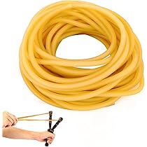 12 Stück Schleudergummi Naturlatex - 13,5 Cm Ersatzgummi Für Schleudern - Für Jagd & Outdoor