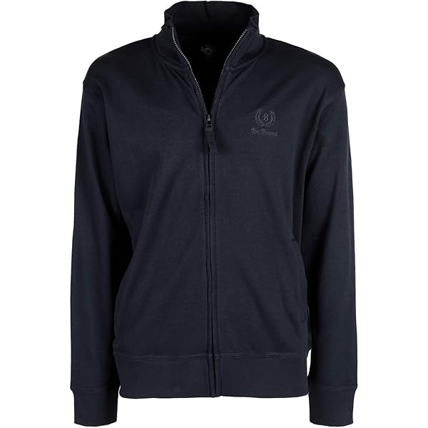 Felpa Micropile Con Zip Lunga Uomo