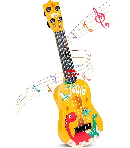Guitarra Inflable Henbrandt De 106 Cm, Color Surtido, Perfecta Para Fiestas, Conciertos Y Carnaval