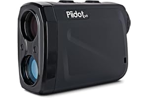 PIIDOTwit Golf Hunting Range Finder 800 Yard Rangefinder Slope, Angle, Magnet, Vibration,Move Scan ，IPV4 Waterproof Rangefinder, Carrying Case, Battery, Gift Wrap (White)…
