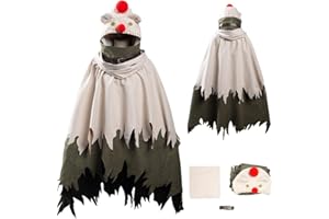 NASFOTIM Yuffie Kisaragi Cosplay Costume Cape Moogle Cloak Game Outfit Remake Armour Women