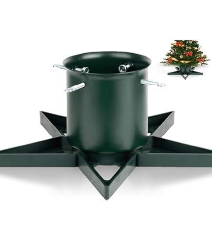 Sunware Botanic line kerstboomstandaard 40 cm vierkant donkergroen