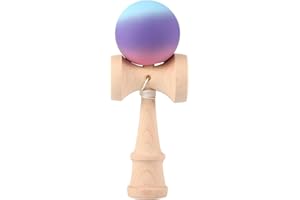 Abaodam Kendama Jouet d'équilibre en hêtre avec Balle élastique et Tasse