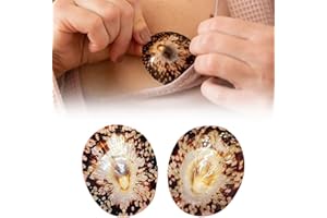 PYEUIFT Coquillages d'allaitement naturels, Protège Mamelon, Nacre 100% Naturels, Favorise la cicatrisation | Evite, Soulage et Apaise les Douleurs de l’Allaitement