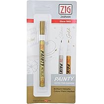 HUNNY- BUNCH® Premium Zig Painty Extra Fine Marker For For Metal