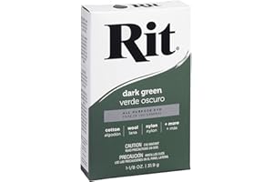 Rit Poudre de Teinture - Vert foncé, Tissu, Multicolore, 1