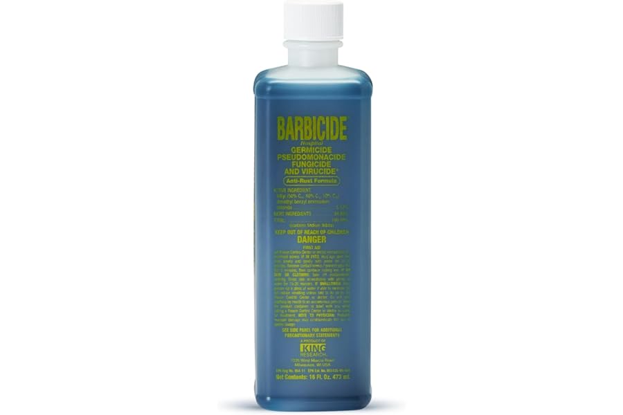 Barbicide Salon Barber Professional Disinfectant Solution 473 ml (Pack of 1) original version