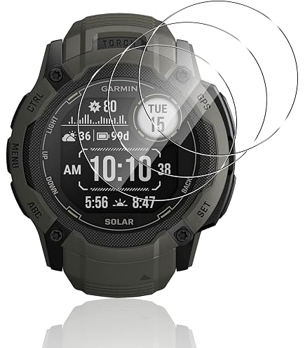 Brotect Pellicola Protettiva Opaca Per Garmin Instinct 2X Solar | Antiriflesso E Anti-impronta (2 Pezzi)