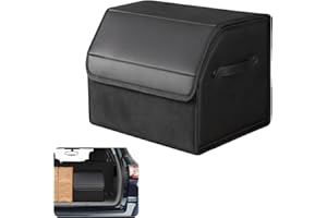Ysislybin Organizer Per Bagagliaio, Organizer Per Auto Impermeabile Scatola Portaoggetti Pieghevole Per Accessori Auto con Scomparti Per Organizzare Auto Viaggi All'aperto Campeggio