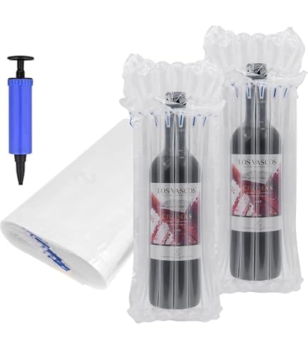Lot De 10 Sacs à Bulles Protecteurs Pour Bouteilles De Vin, Neufs
