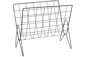 ATMOSPHERA CREATEUR D'INTERIEUR Atmosphera - Revistero Life - Metal - Negro - 35-5x31-5 cm