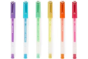 Legami - Set di 6 Penne Gel Pastello - Spring is in the Air, 6 Colori Pastello con Diverse Fragranze, Penne Colorate per Scrivere, Disegnare, Colorare, Punta 1 mm