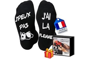 nedit Chaussettes Humoristique - Cadeau Original - Taille Unique extensible 39/45 - Cadeaux Humour pour Anniversaire/Noel/Fêtes - Homme Papy Ado Femme