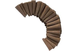 SNNER 50PCS Grow Sponges Seed Starter Pods Root Growth Sponge Plugs for Hydroponic System