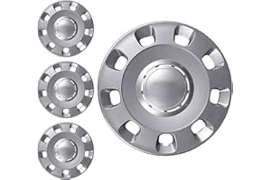 W-PARTS SERIE 4 BORCHIE - 4 COPRICERCHI COPPE RUOTA 14 PER FIAT 500 07->