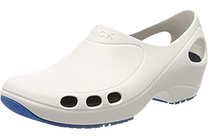 WOCK EVERLITE Plus, Scarpa Chiusa Unisex Lavabile e Leggerissima, Zoccolo Sanitario da Lavoro Antistatico, Antiscivolo e con Assorbimento degli Urti